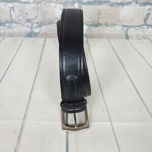 Columbia Black Leather  Belt